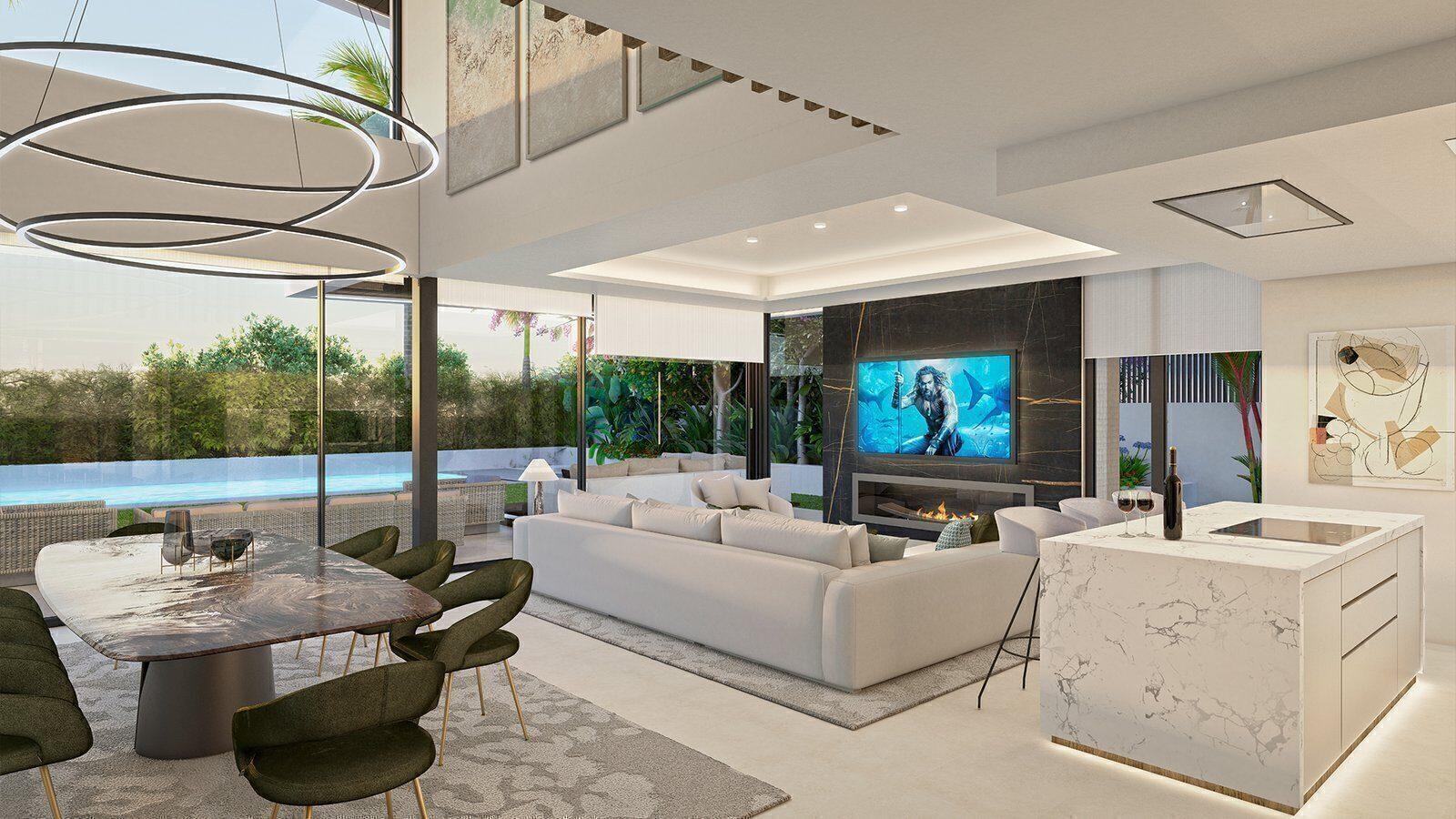 Vilă de lux 4 dormitoare în Puerto Banus