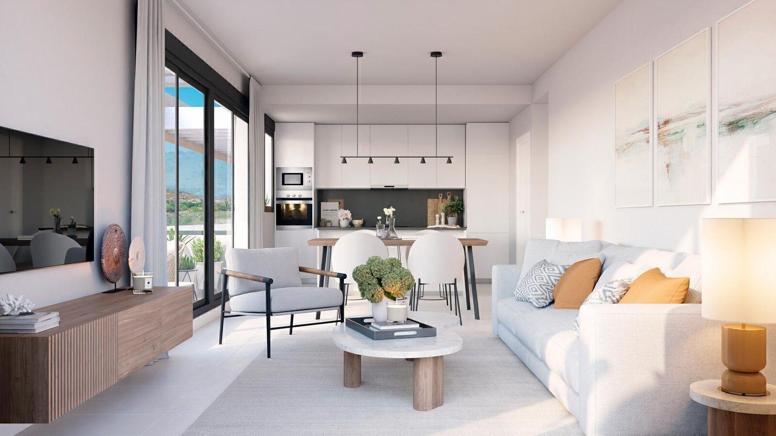 Apartamente de 2, 3 sau 4 dormitoare in Casares Costa 10