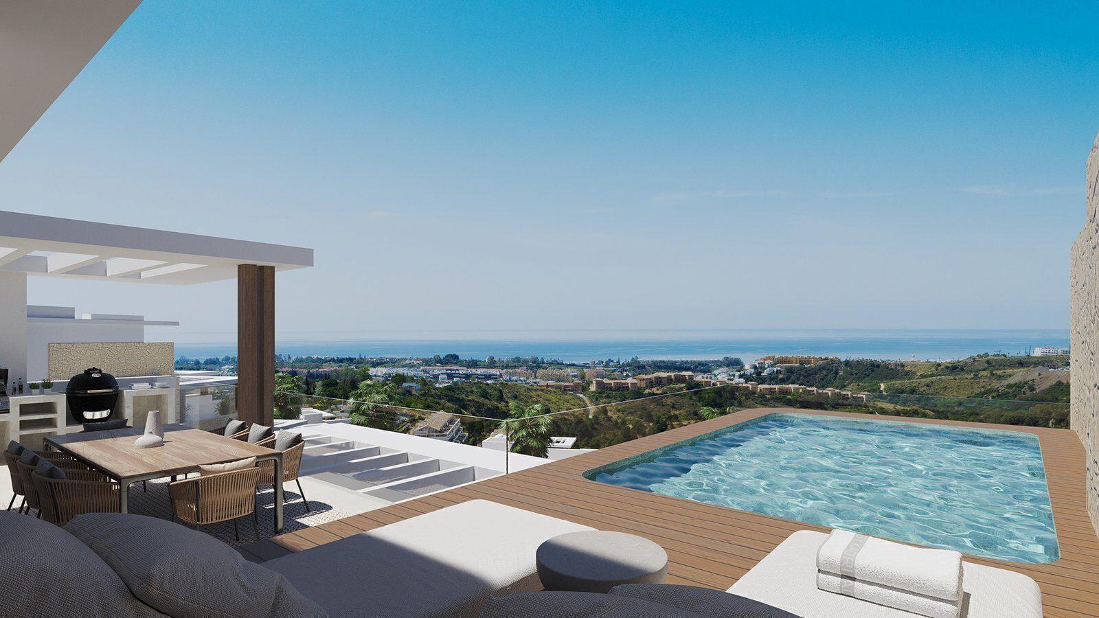 Apartamente de lux de la 2 la 4 dormitoare în La Resina, New Golden Mile, Estepona