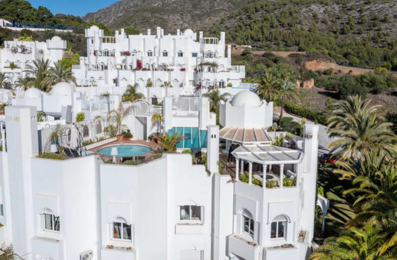 Penthouse 4 dormitoare în Jardines Colgantes, Marbella