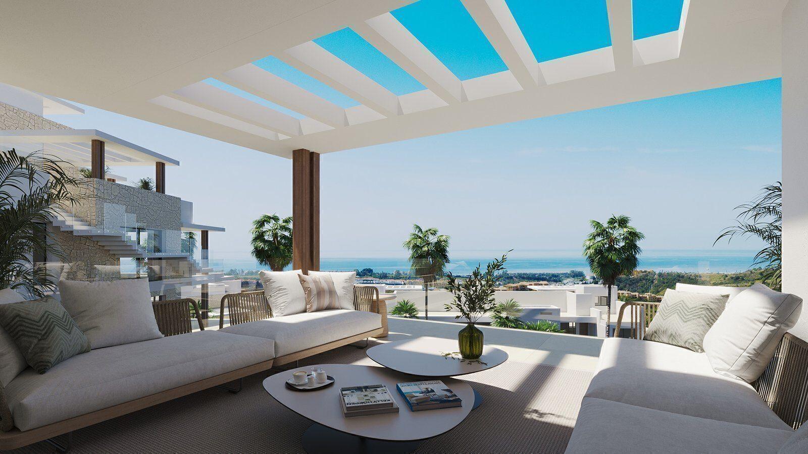 Apartamente de lux de la 2 la 4 dormitoare în La Resina, New Golden Mile, Estepona