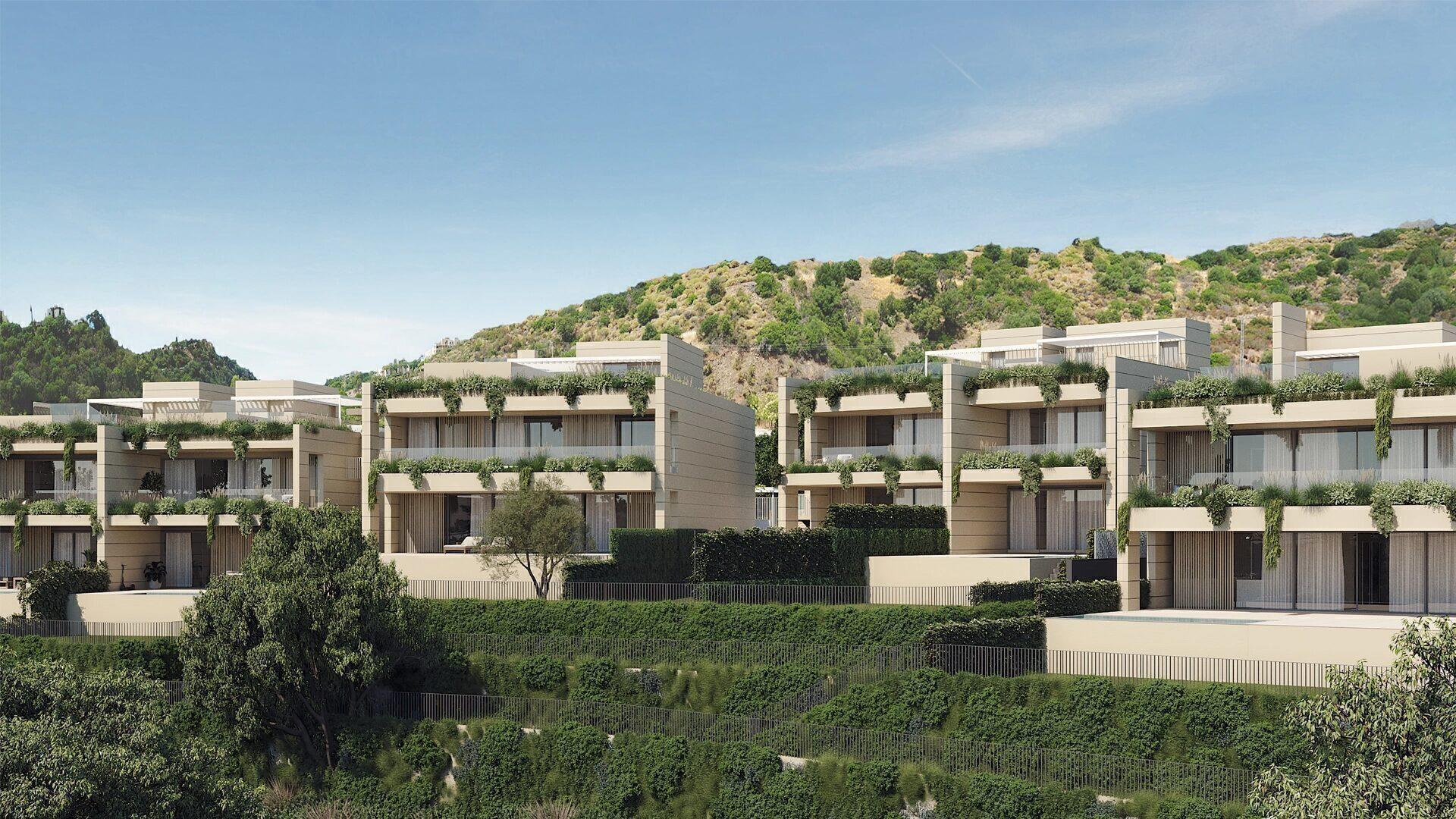 Apartamente noi de 2 si 3 dormitoare in Elviria, Marbella 2