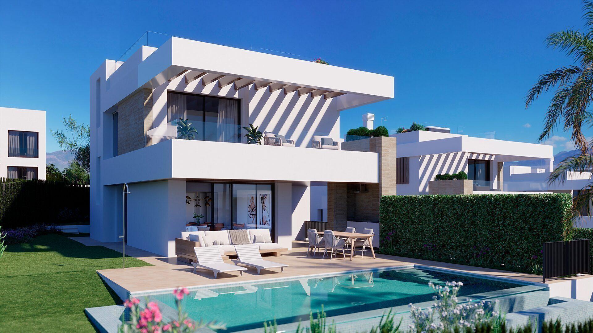 Vile cu 3 dormitoare în Atalaya, Estepona