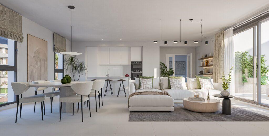 Apartamente cu 2 dormitoare în Valle Romano Golf 7