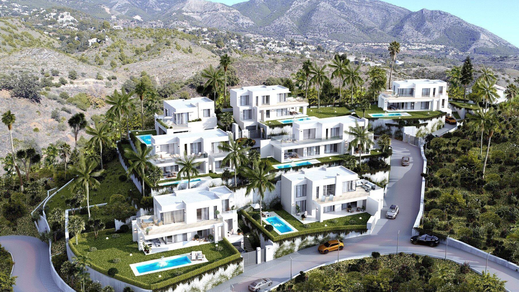 Vile cu 4 dormitoare în Mijas