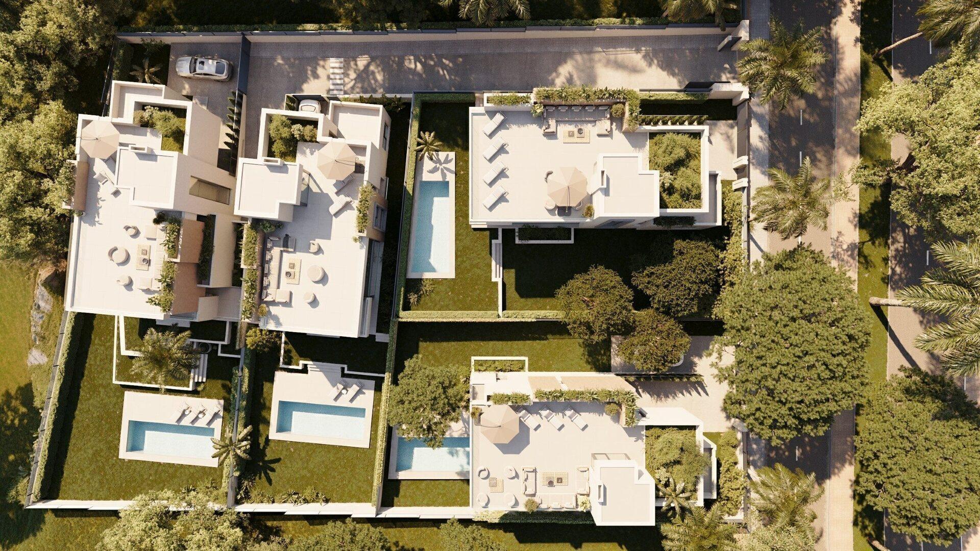 Vile luxoase cu 4 dormitoare lângă plajă în Marbella 18
