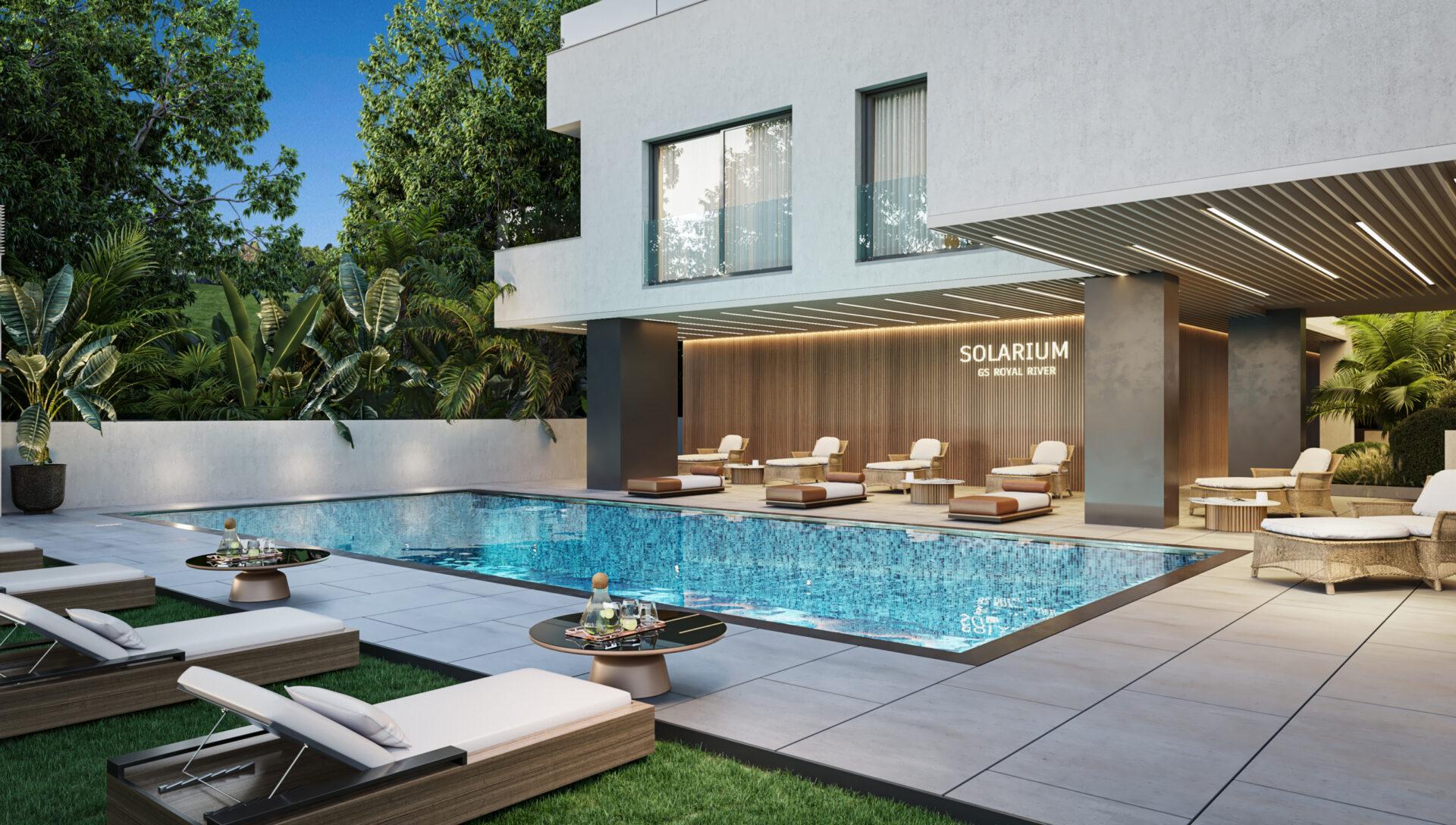 Apartamente noi de lux cu 3 dormitoare in Marbella