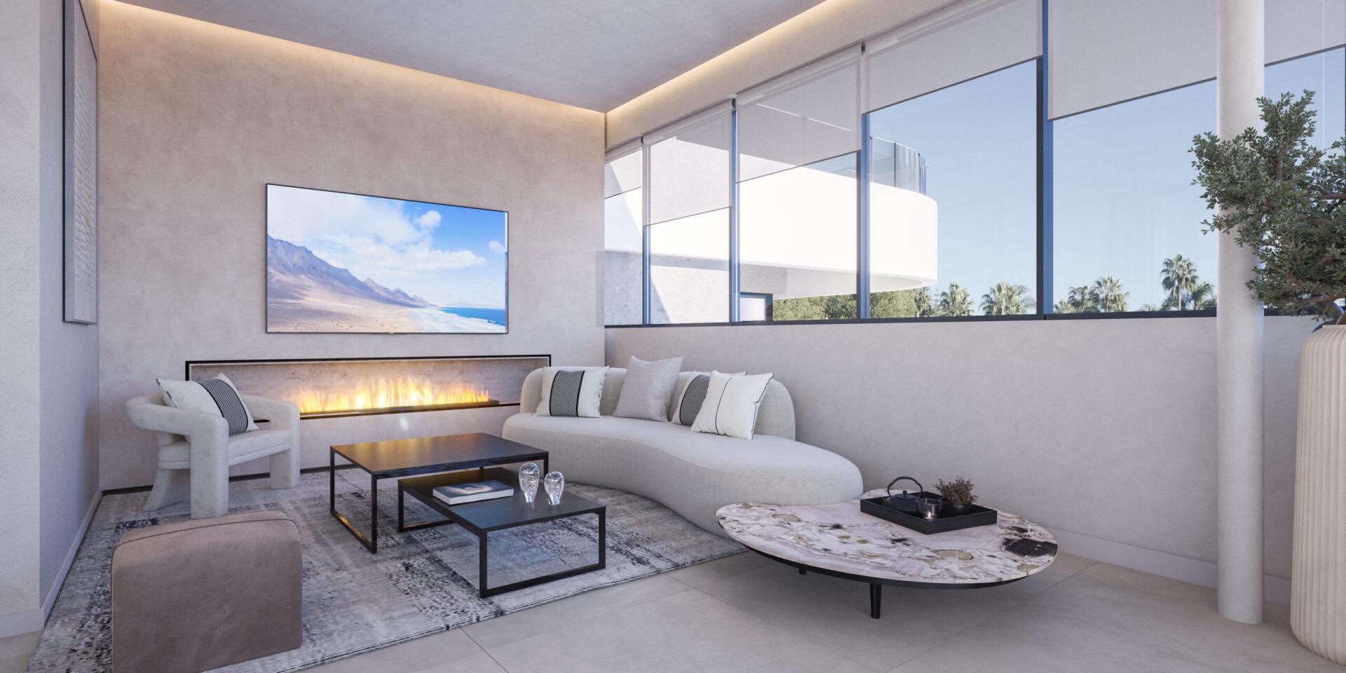 Apartamente noi cu 2 dormitoare în Marbella