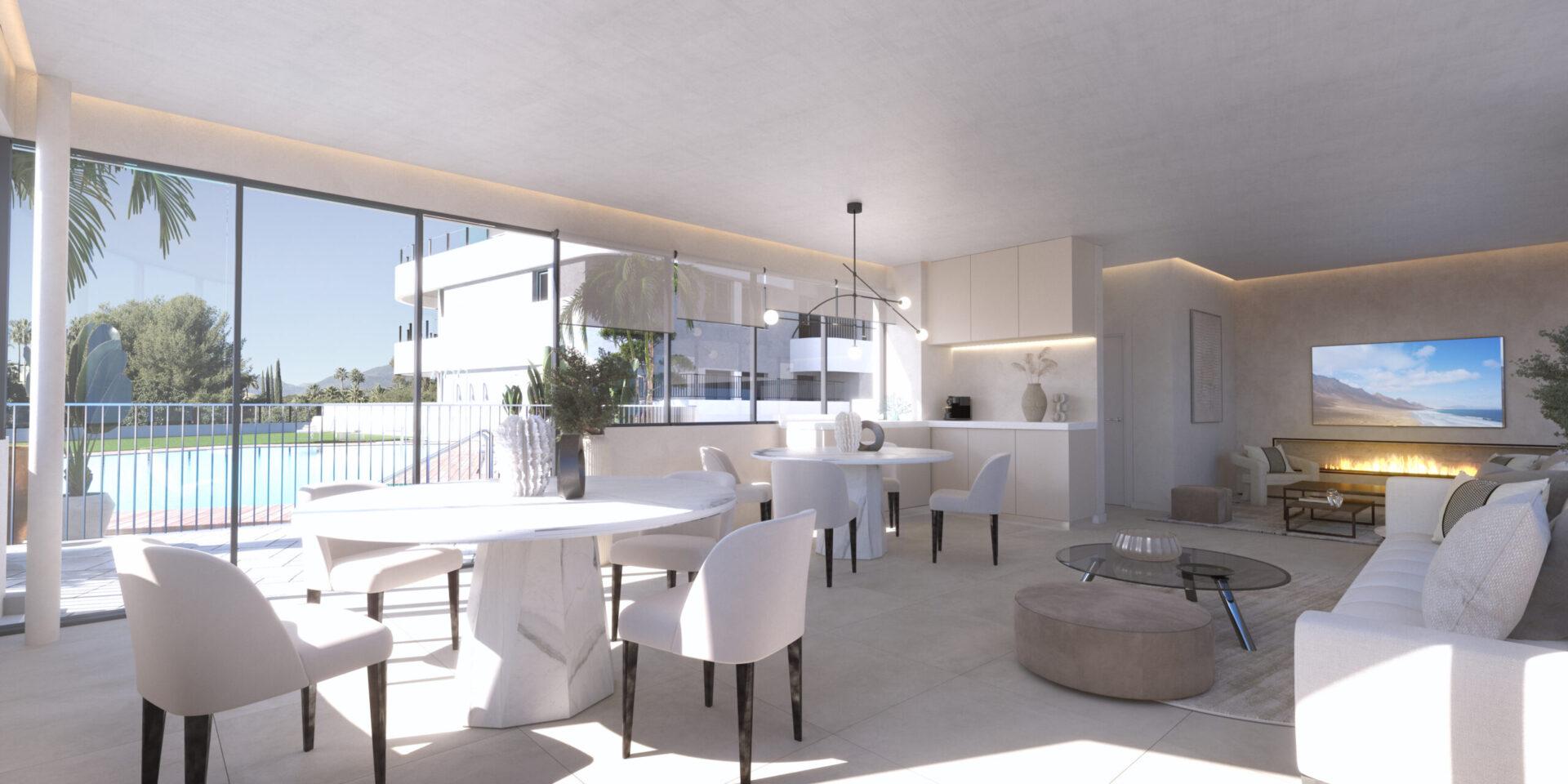Apartamente noi cu 2 dormitoare în Marbella 2