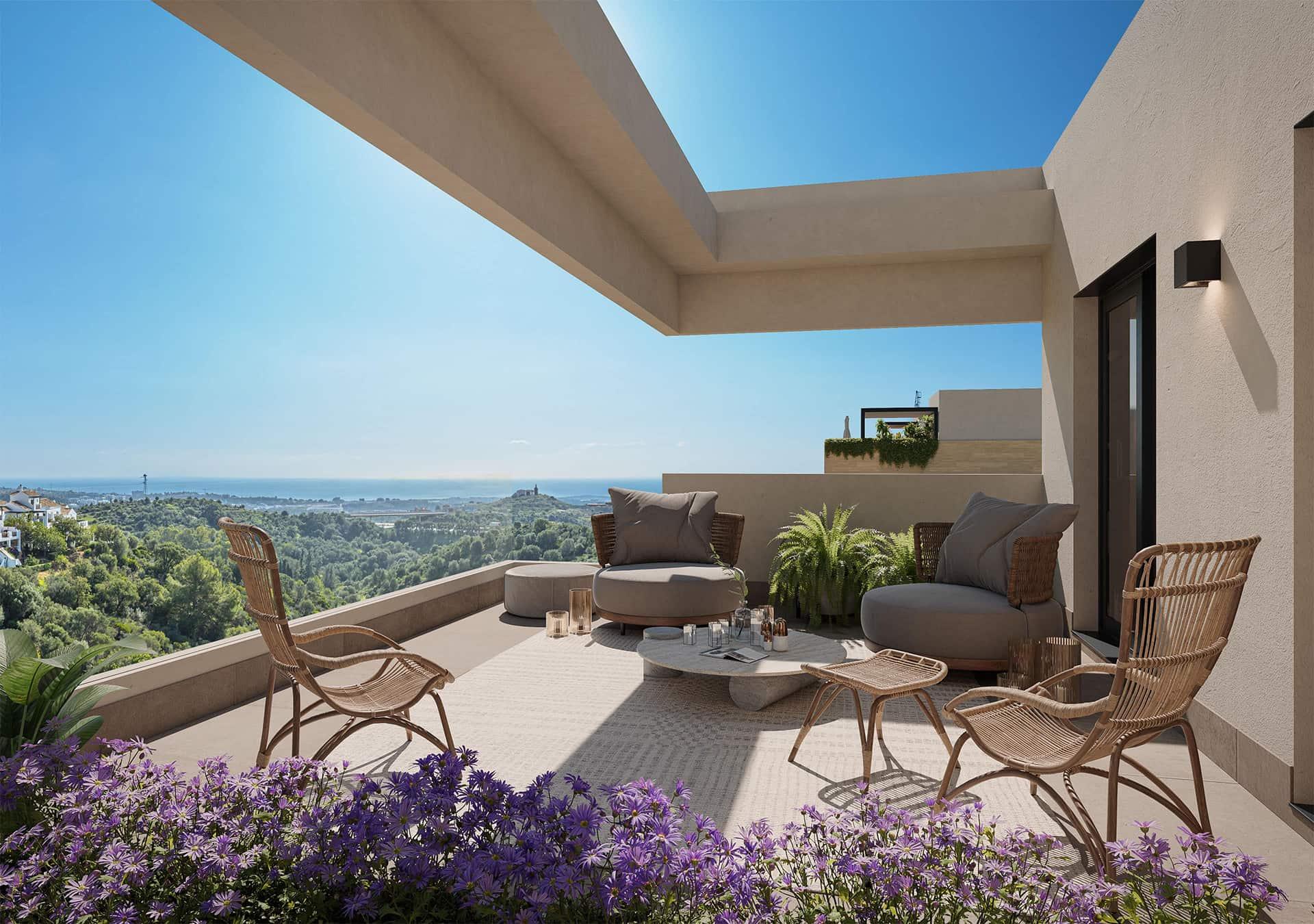 Apartamente 3 dormitoare în Altos de los Monteros, Marbella