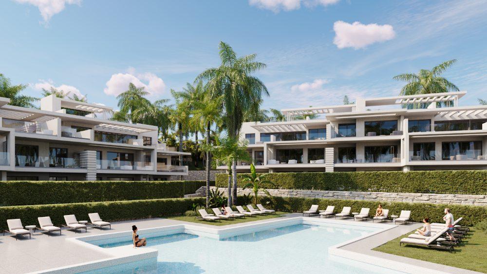 Apartamente cu 2 dormitoare în Arroyo de Enmedio, Estepona