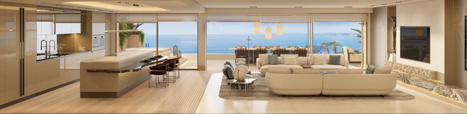 4 Dormitoare de lux pe malul mării în Estepona