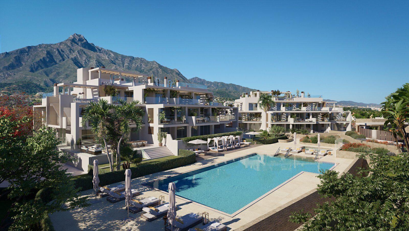 Apartament de lux cu 4 dormitoare in Golden Mile, Marbella