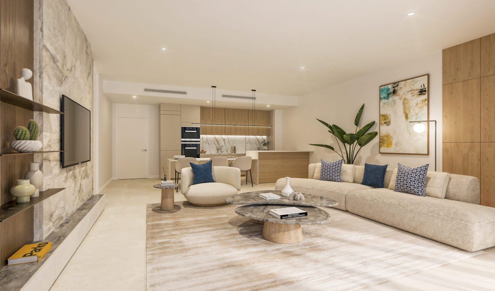 Apartamente noi cu 3 dormitoare in Estepona